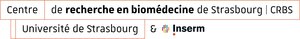Centre de recherche en biomédecine de Strasbourg - CRBS